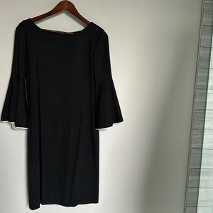 Sara Campbell Black Midi Dress